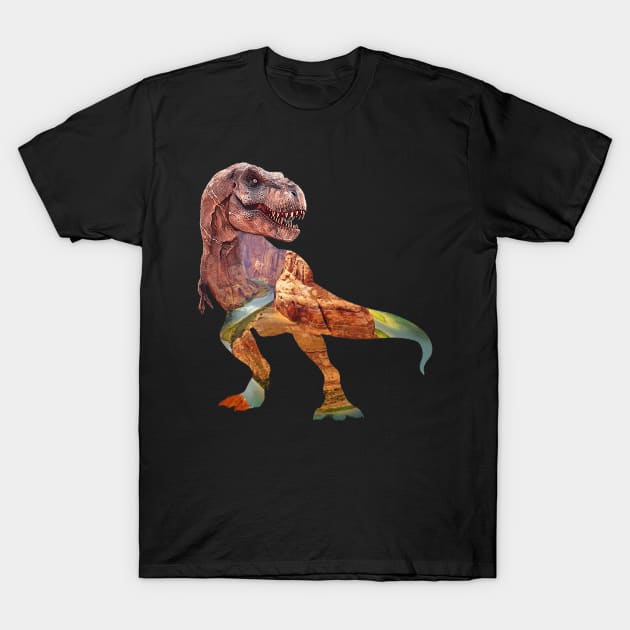 T-rex (grand canyon) T-Shirt by Bomdesignz